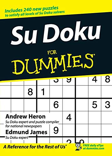 Su doku for dummies Cover