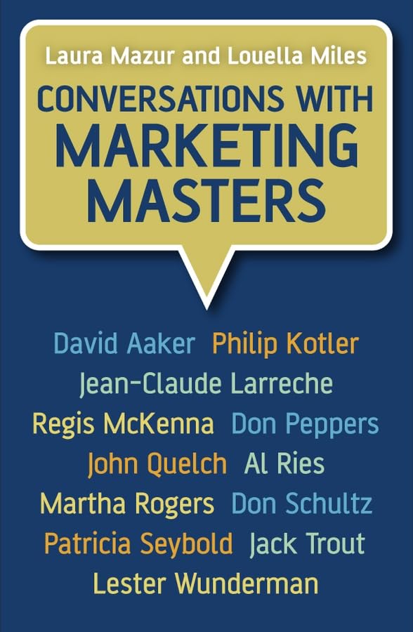Conversations with Marketing Masters Cover