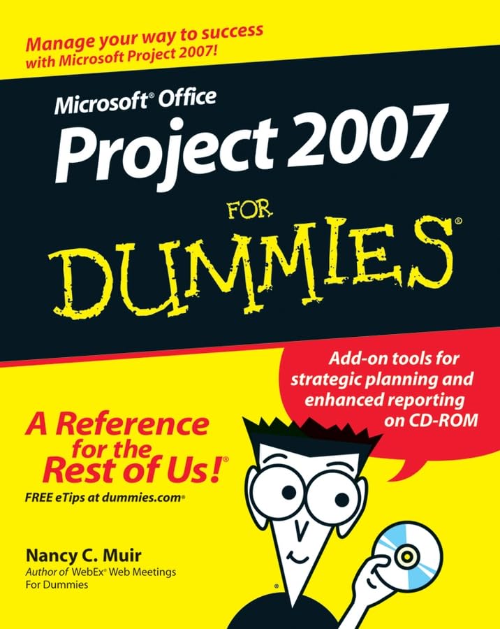 Microsoft Office Project 2007 for dummies Cover