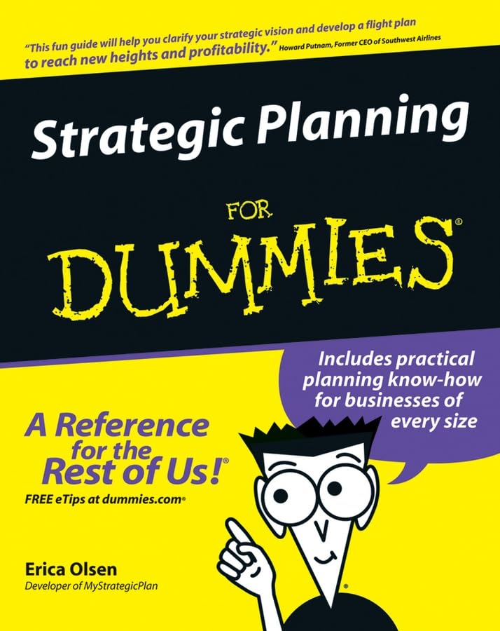 Strategic planning for dummies Cover