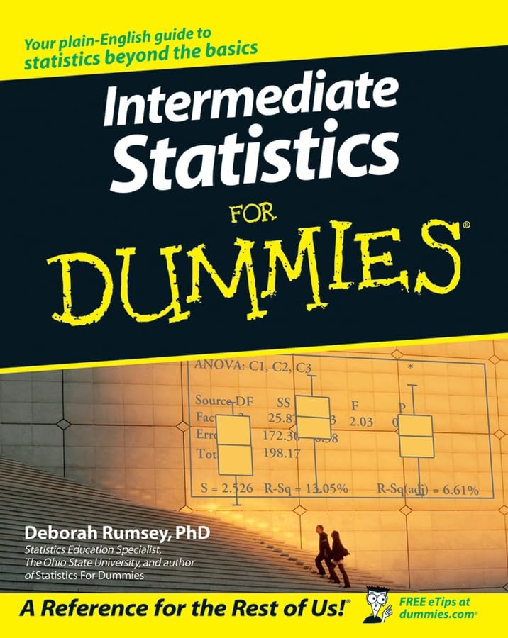 Intermediate statistics for dummies Cover