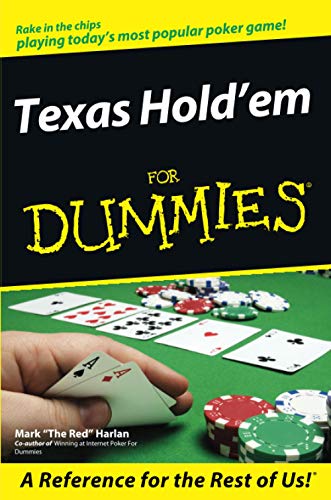 Texas Hold'em For Dummies (For Dummies (Sports & Hobbies)) Cover