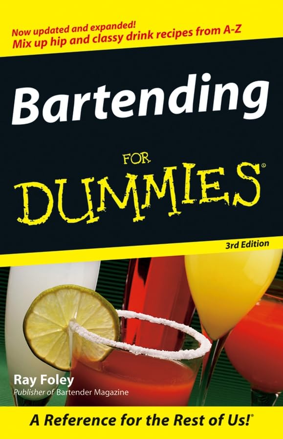 Bartending for dummies Cover