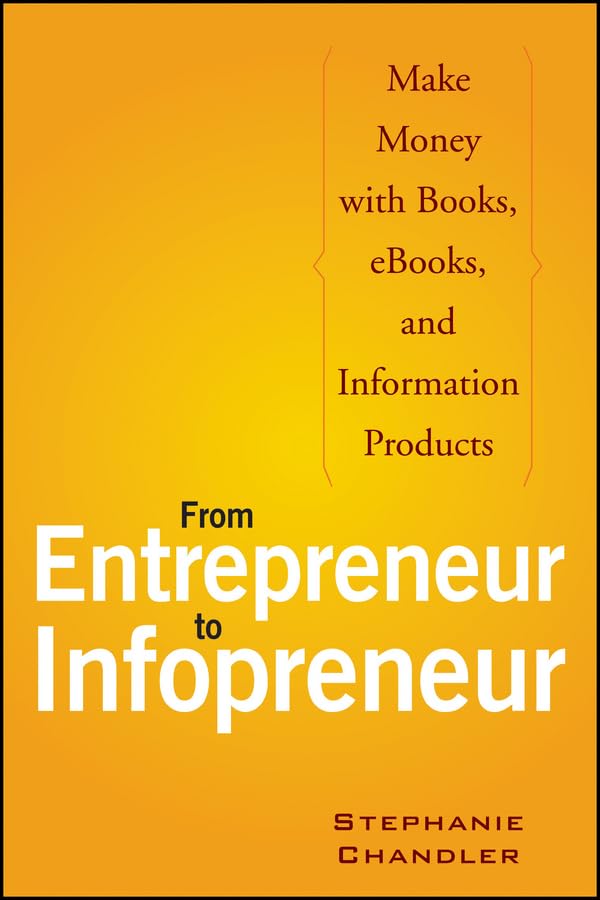 From entrepreneur to infopreneur Cover