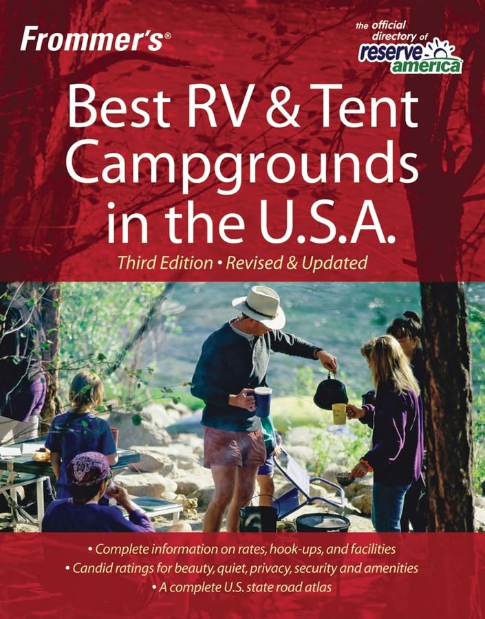 Frommer's Best RV and Tent Campgrounds in the U.S.A. (Frommer's Best Rv & Tent Campgrounds in the USA) Cover