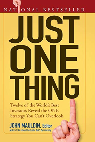 Just One Thing Cover