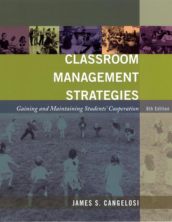 Classroom management strategies Cover
