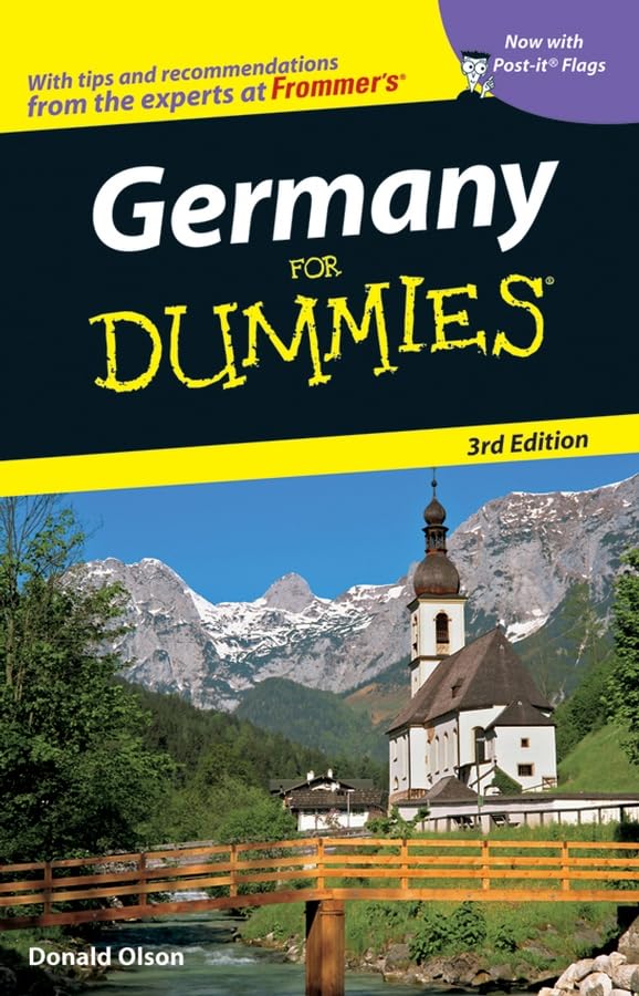 Germany For Dummies (Dummies Travel) Cover