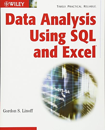Data Analysis Using SQL and Excel Cover