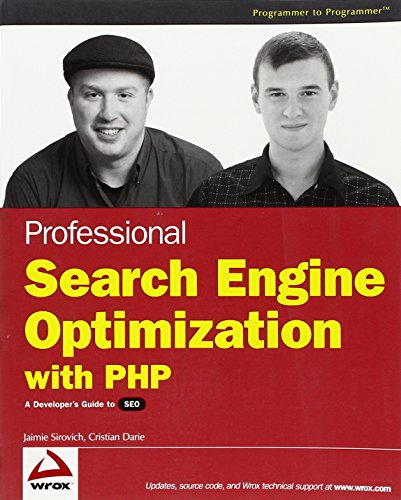 Professional Search Engine Optimization with PHP Cover