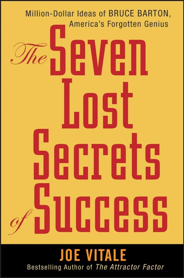 The Seven Lost Secrets of Success Cover