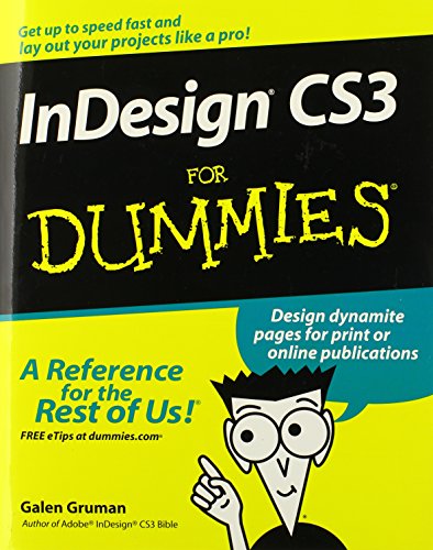 InDesign CS3 For Dummies Cover
