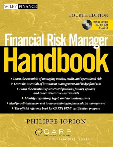 Financial Risk Manager Handbook (Wiley Finance) Cover
