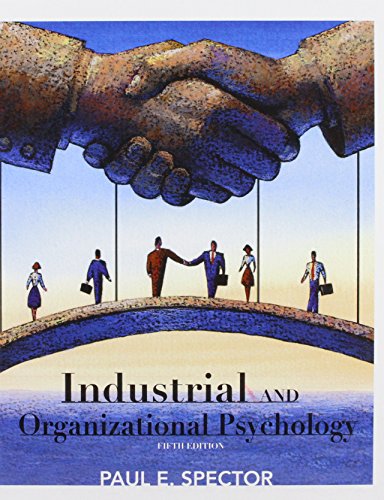 Industrial and Organizational Psychology Cover