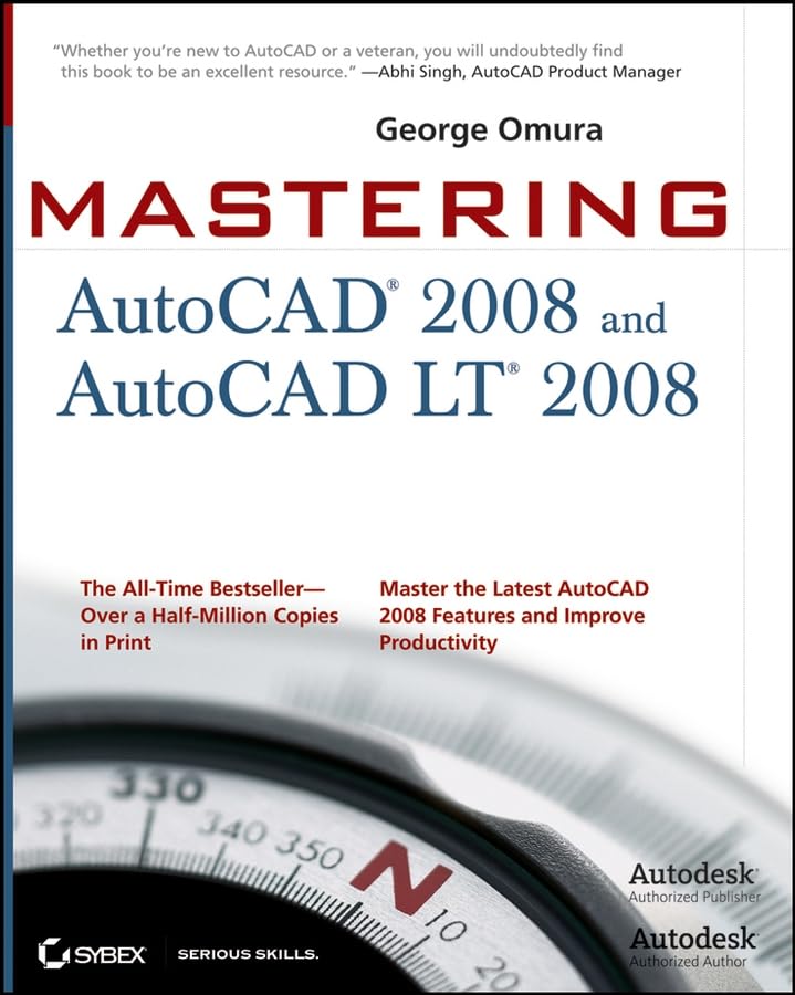 Mastering AutoCAD 2008 and AutoCAD LT 2008 (Mastering) Cover