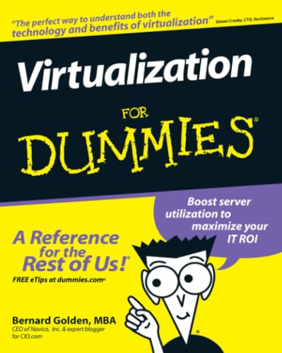 Virtualization for dummies Cover