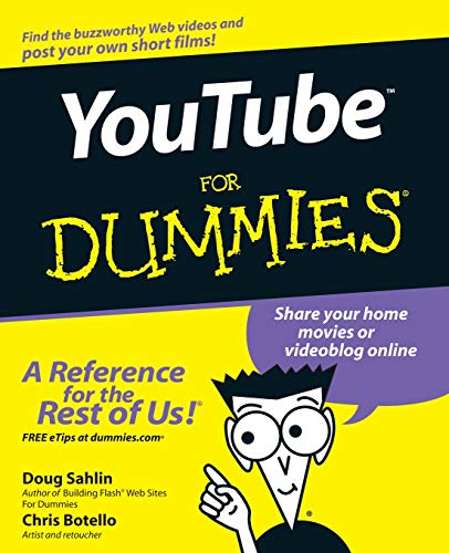 YouTube for dummies Cover