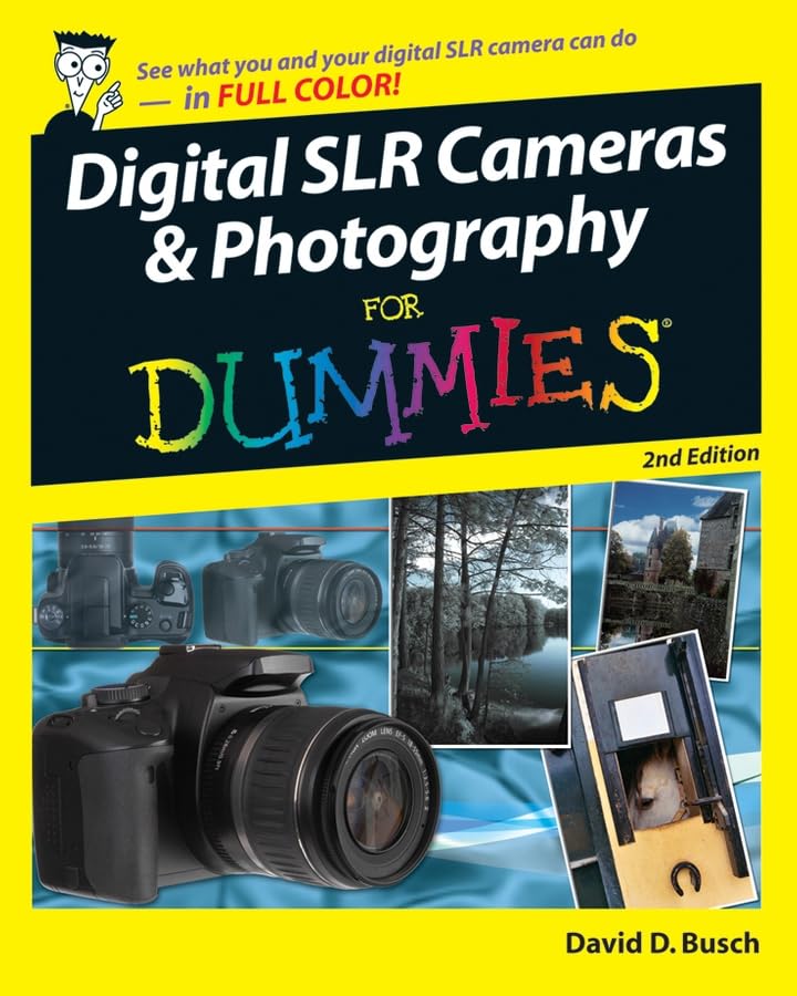 Digital SLR cameras & photography for dummies Cover