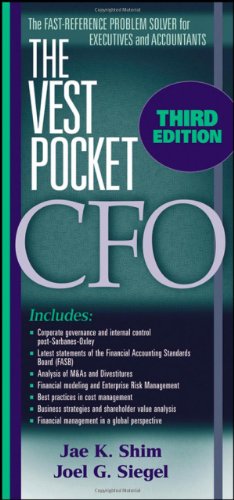 The Vest Pocket CFO Cover