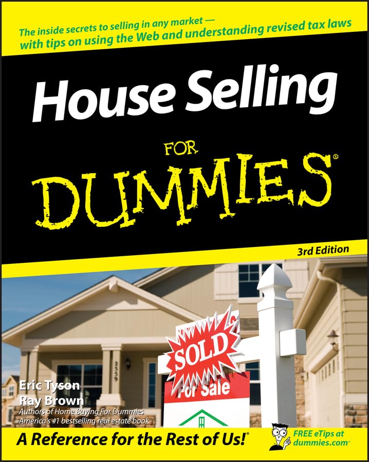 House Selling For Dummies, 3rd edition Cover