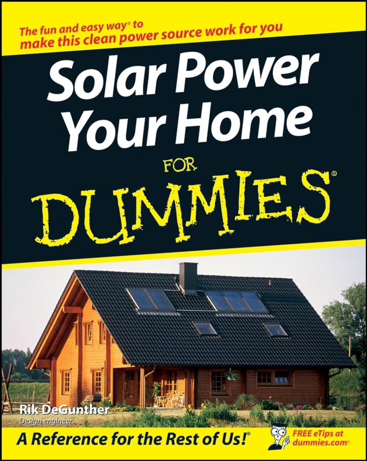 Solar Power Your Home For Dummies (For Dummies (Home & Garden)) Cover