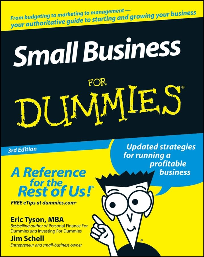 Small Business For Dummies (For Dummies (Business & Personal Finance)) Cover