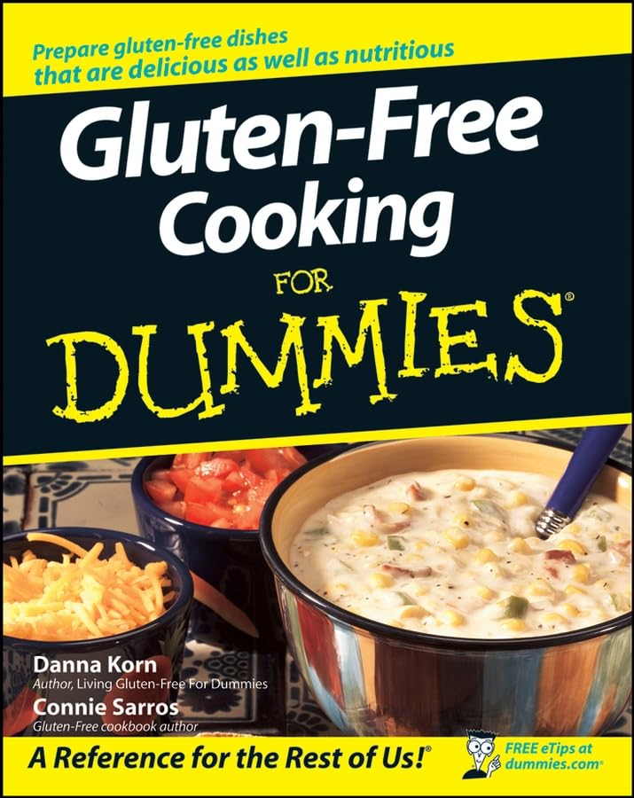 Gluten-Free Cooking For Dummies (For Dummies (Cooking)) Cover