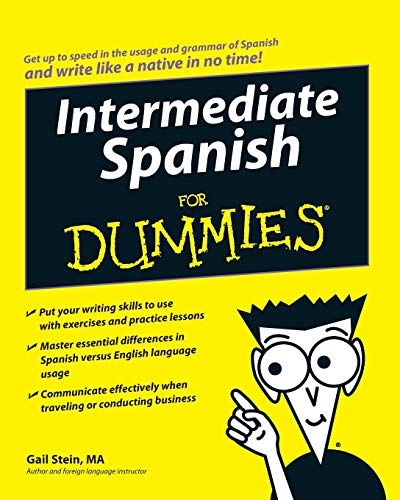 Intermediate Spanish For Dummies Cover