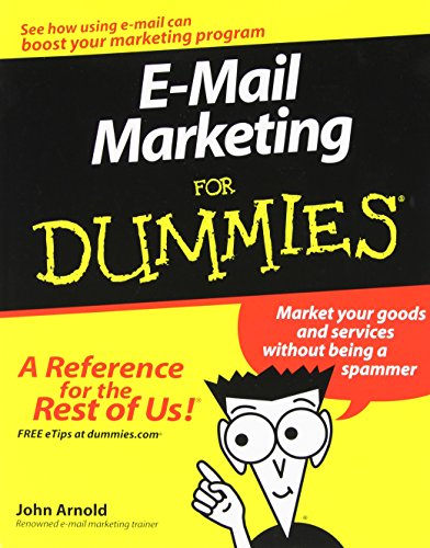 E-Mail Marketing For Dummies Cover