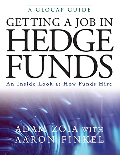 Getting a Job in Hedge Funds Cover