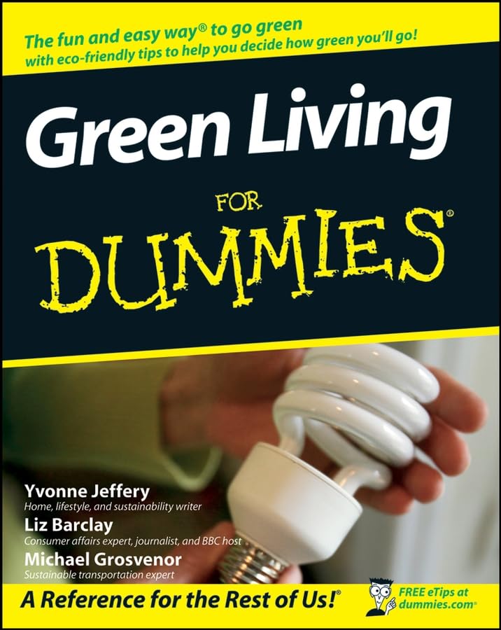 Green Living For Dummies (For Dummies (Home & Garden)) Cover