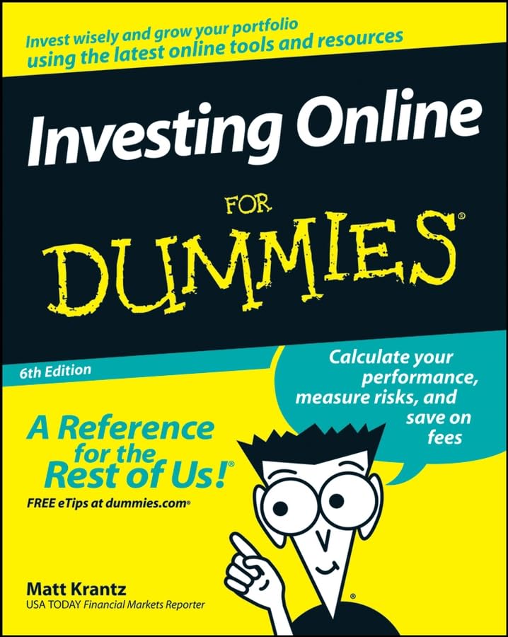 Investing Online For Dummies Cover