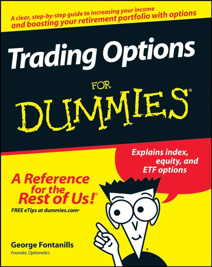 Trading Options For Dummies Cover