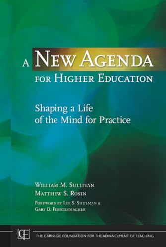 A New Agenda for Higher Education Cover