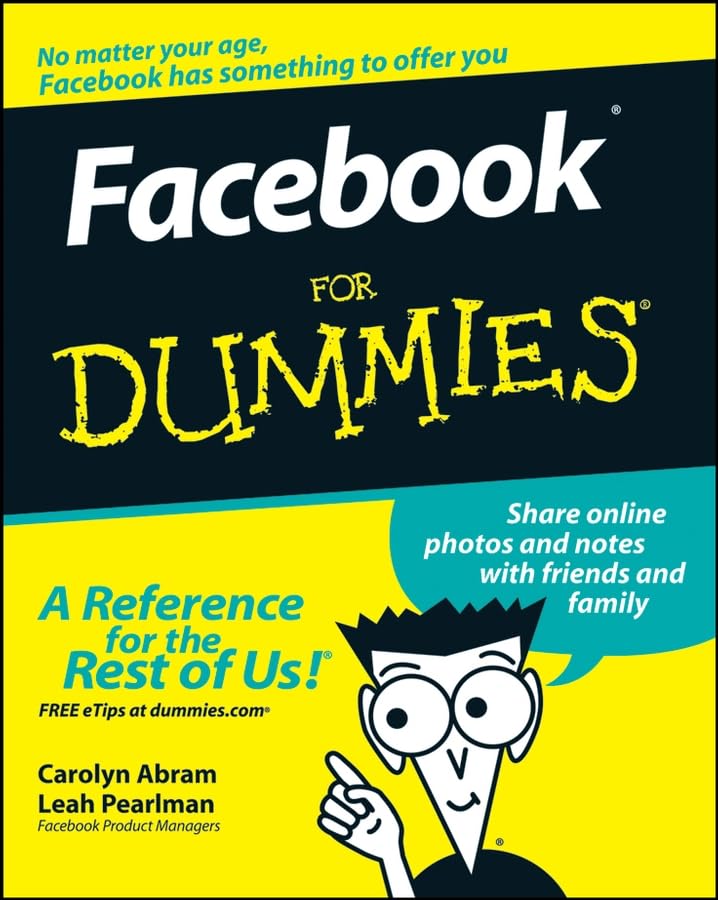 Facebook For Dummies (For Dummies (Computer/Tech)) Cover