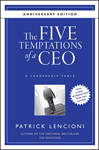The Five Temptations of a CEO Cover