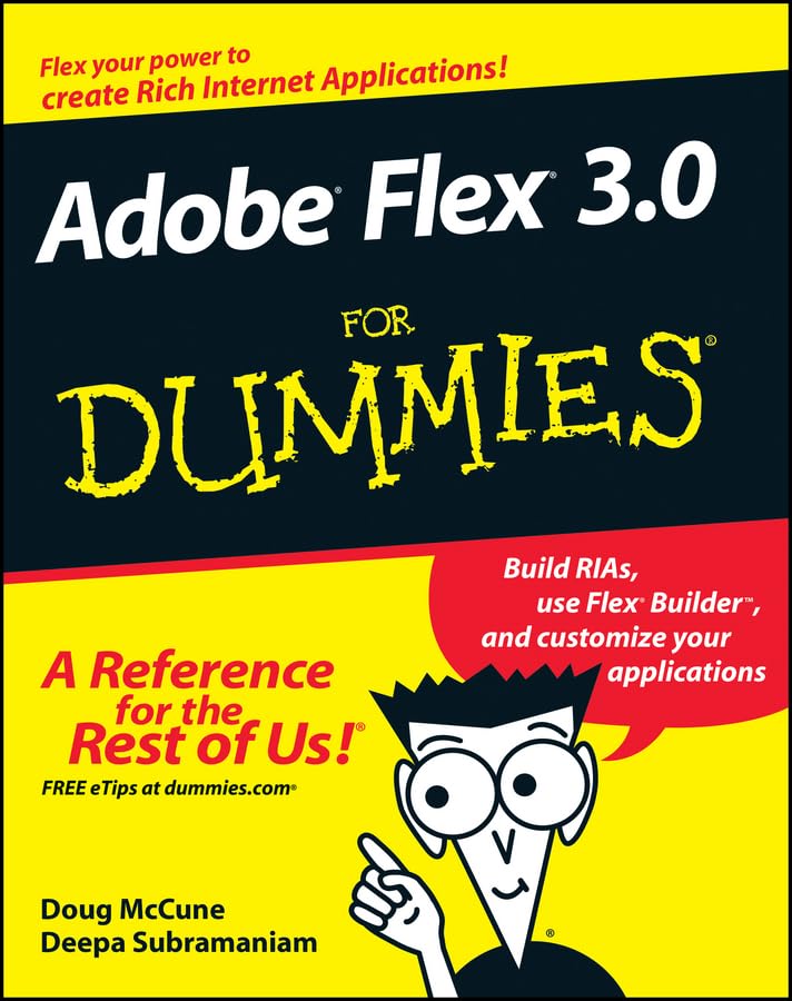 Adobe Flex 3.0 for dummies Cover
