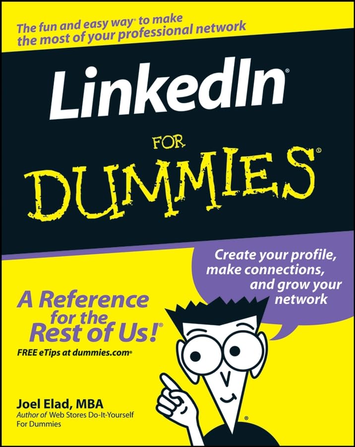LinkedIn For Dummies (For Dummies (Computer/Tech)) Cover