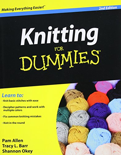 Knitting for dummies Cover