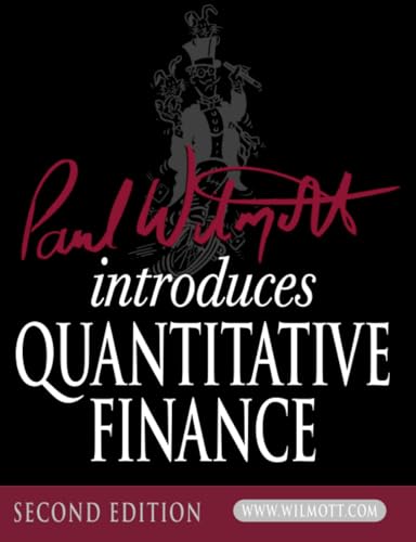 Paul Wilmott Introduces Quantitative Finance Cover