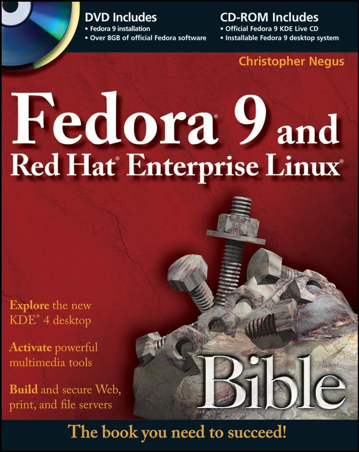 Fedora 9 and Red Hat Enterprise Linux bible Cover