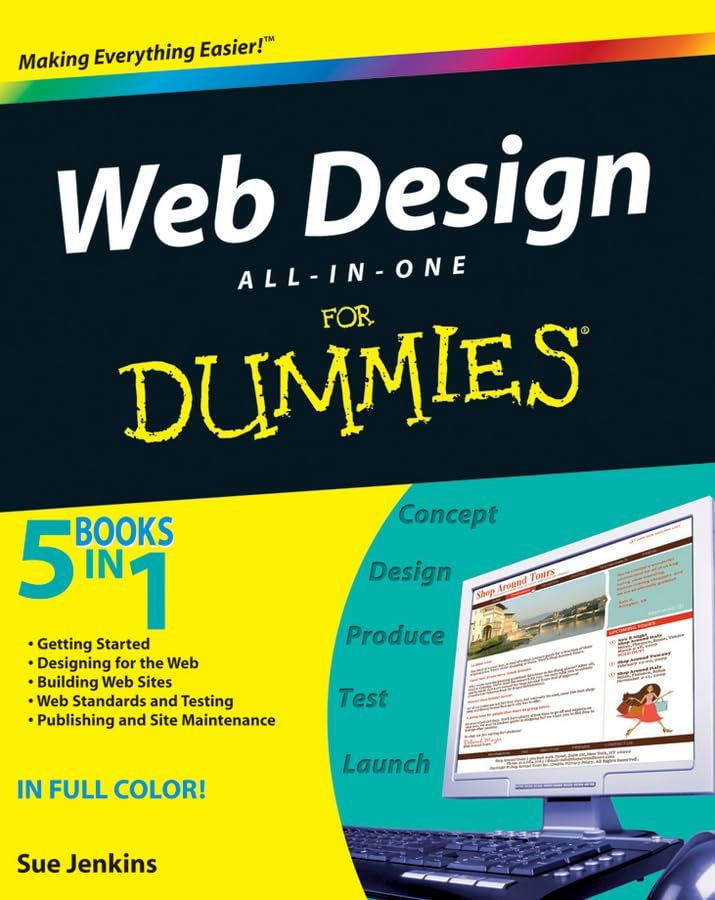 Web design all-in-one for dummies Cover