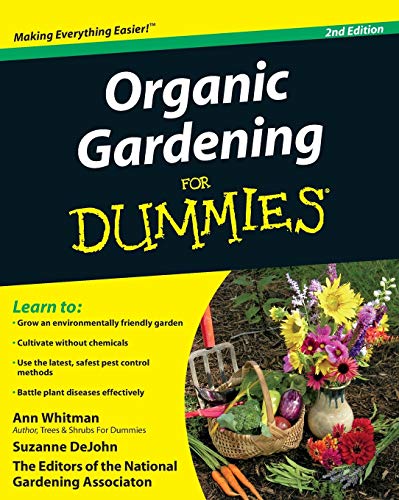 Organic gardening for dummies Cover