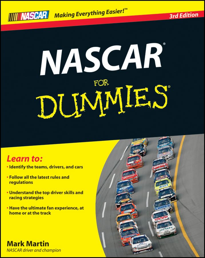 NASCAR for dummies Cover