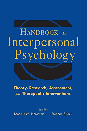 Handbook of interpersonal psychology Cover