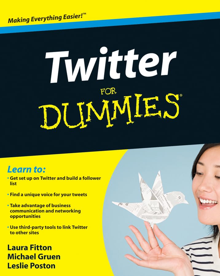 Twitter for dummies Cover