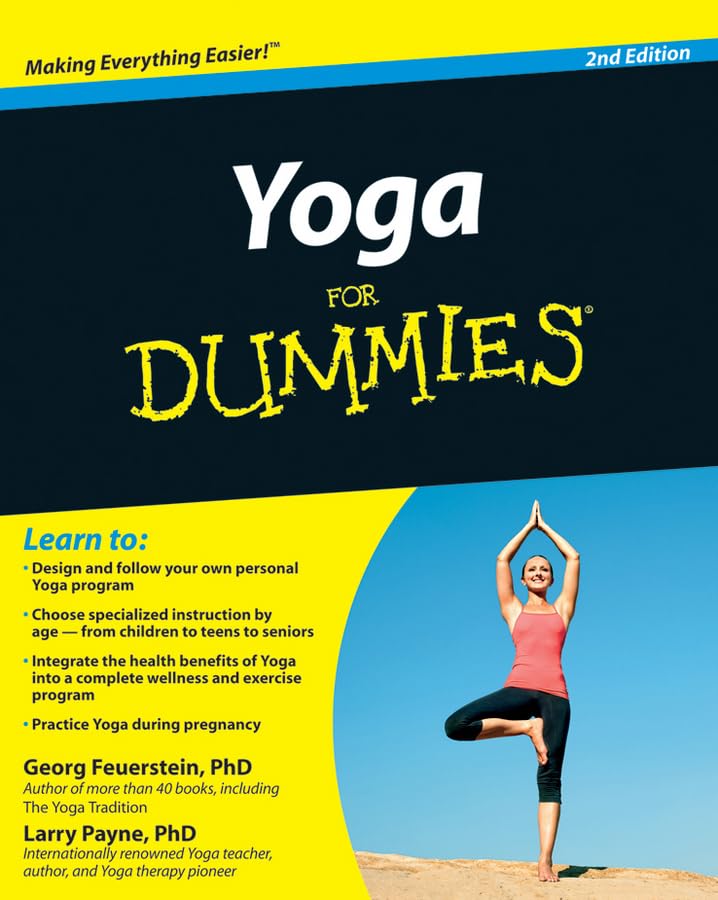 Yoga for dummies Cover