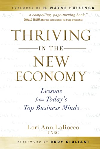 Thriving in the new economy Cover