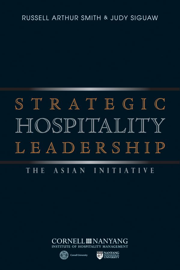 Strategic hospitality leadership Cover