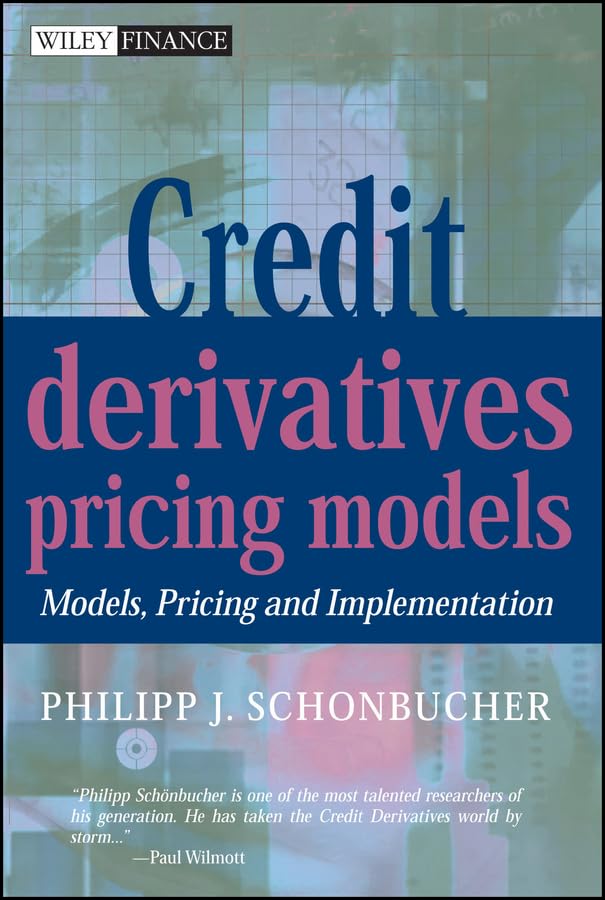 Credit derivatives pricing models Cover